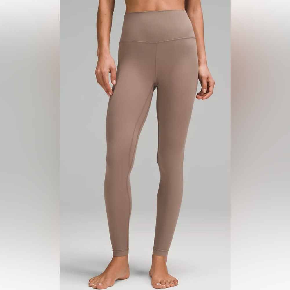 VICTORIA’S SECRET Leggings Size 6 small Incredible Studio High Waist brown/taupe